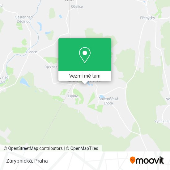 Zárybnická mapa