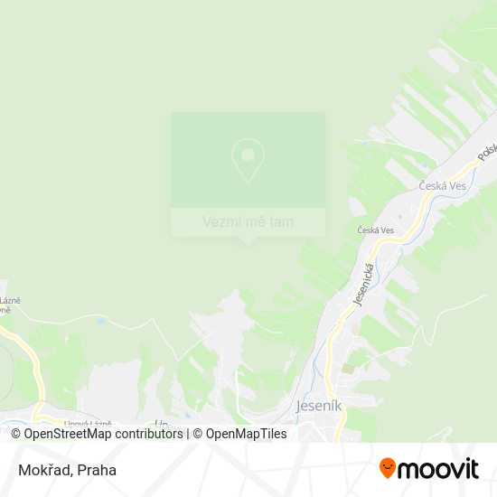 Mokřad mapa