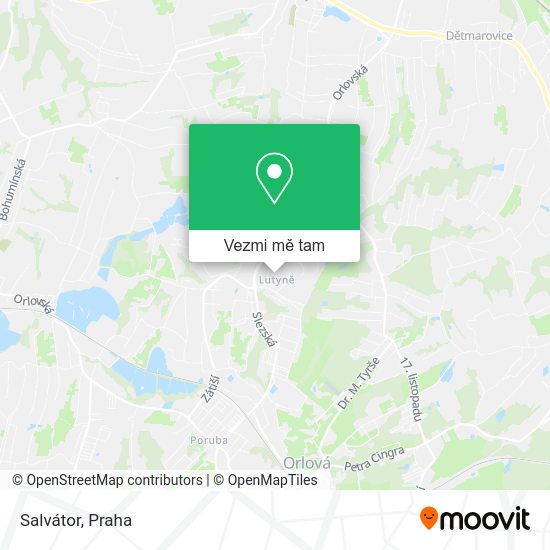 Salvátor mapa
