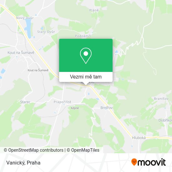 Vanický mapa