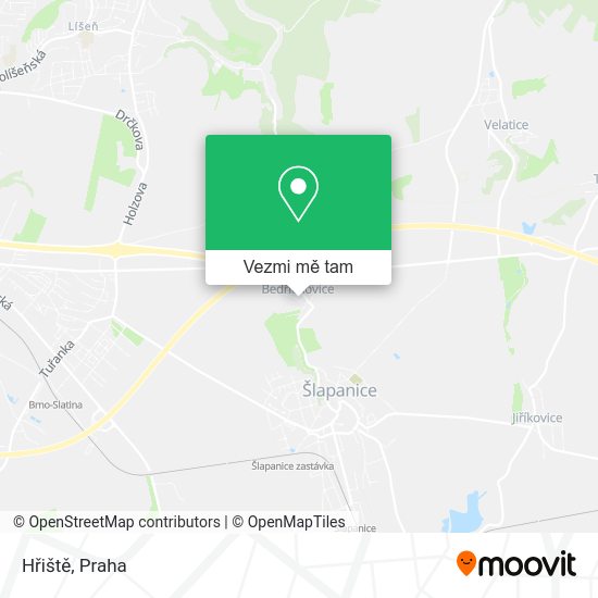 Hřiště mapa