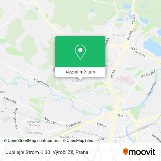 Jubilejní Strom K 30. Výročí Zš mapa