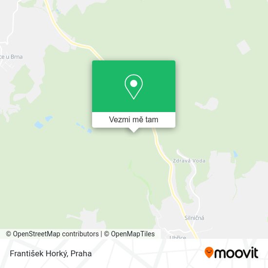 František Horký mapa