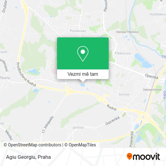 Agiu Georgiu mapa