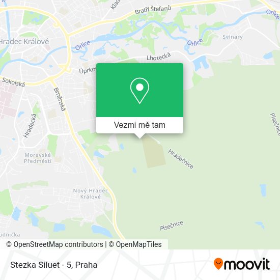 Stezka Siluet - 5 mapa