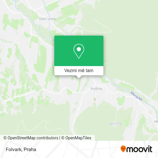Folvark mapa