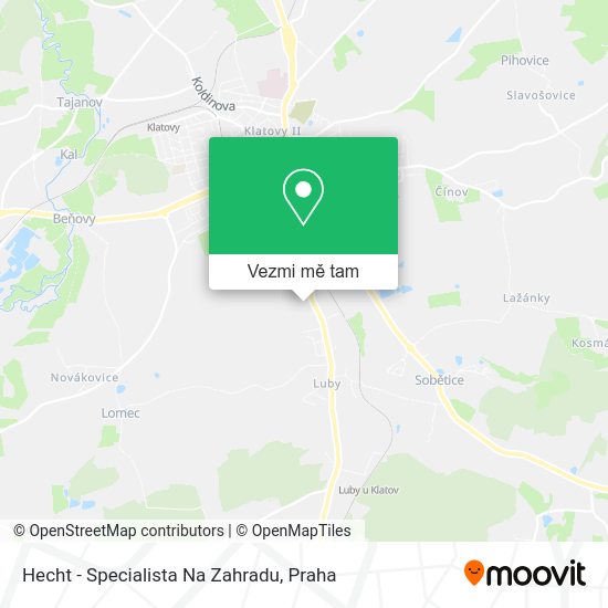Hecht - Specialista Na Zahradu mapa