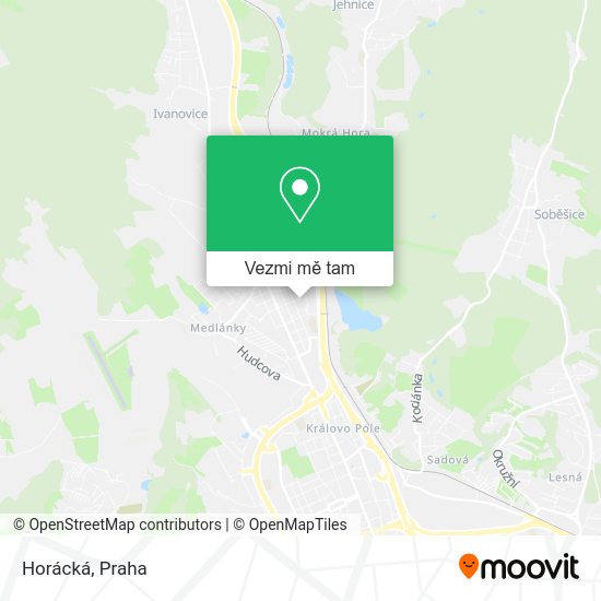 Horácká mapa