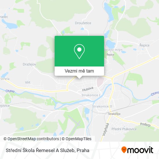 Střední Škola Řemesel A Služeb mapa