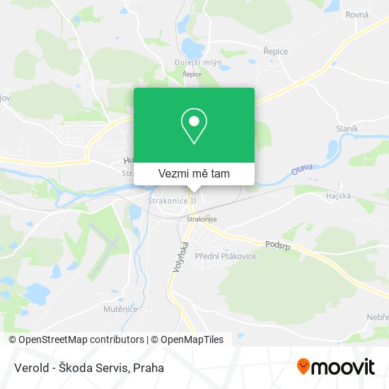Verold - Škoda Servis mapa