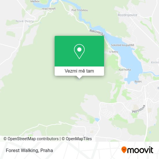 Forest Walking mapa