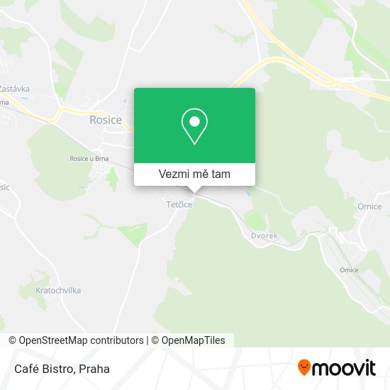 Café Bistro mapa