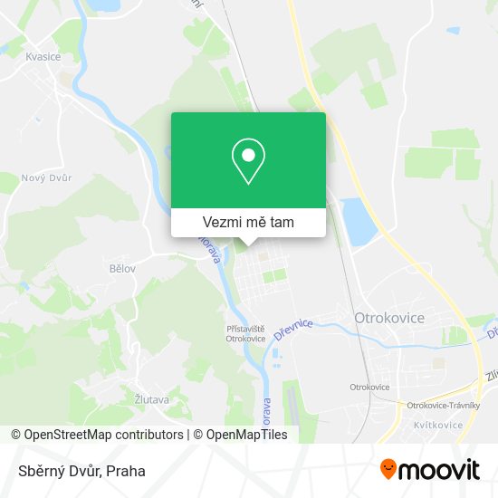 Sběrný Dvůr mapa