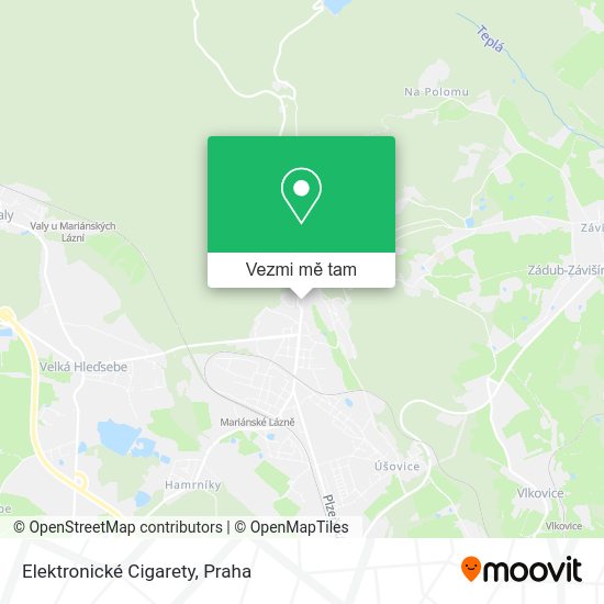 Elektronické Cigarety mapa