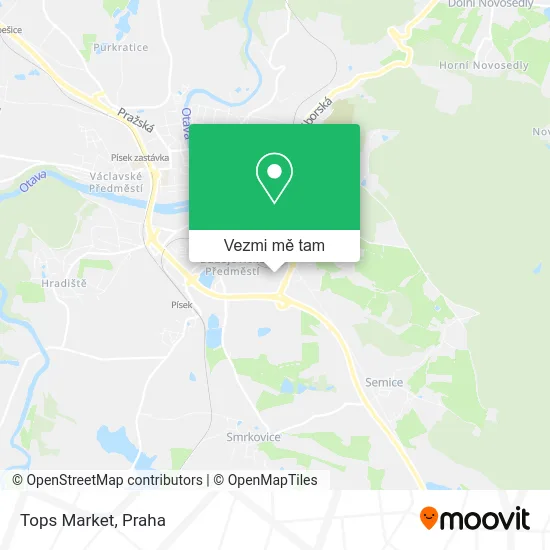 Tops Market mapa