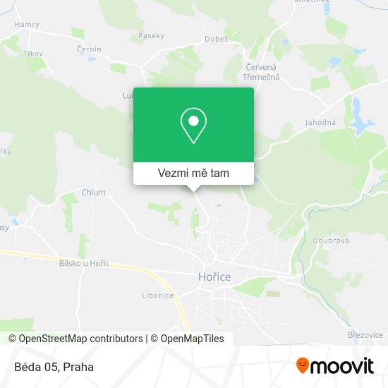 Béda 05 mapa