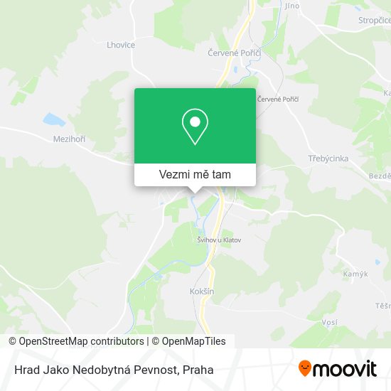 Hrad Jako Nedobytná Pevnost mapa