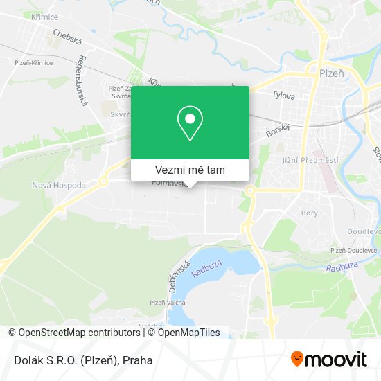 Dolák S.R.O. (Plzeň) mapa