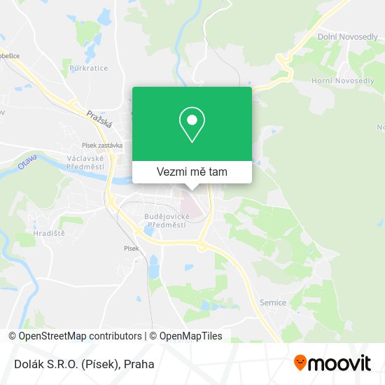 Dolák S.R.O. (Písek) mapa
