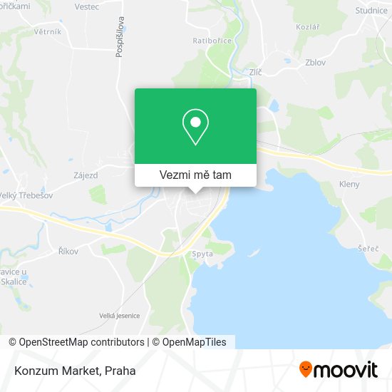 Konzum Market mapa