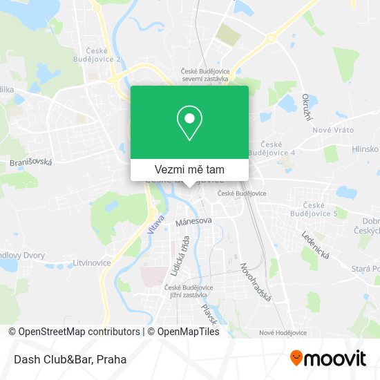 Dash Club&Bar mapa