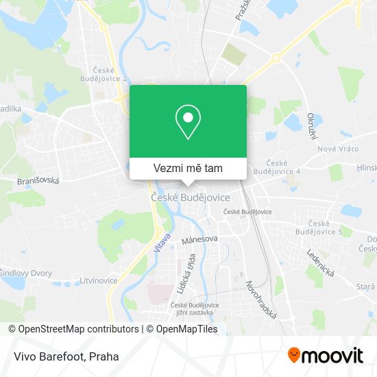 Vivo Barefoot mapa