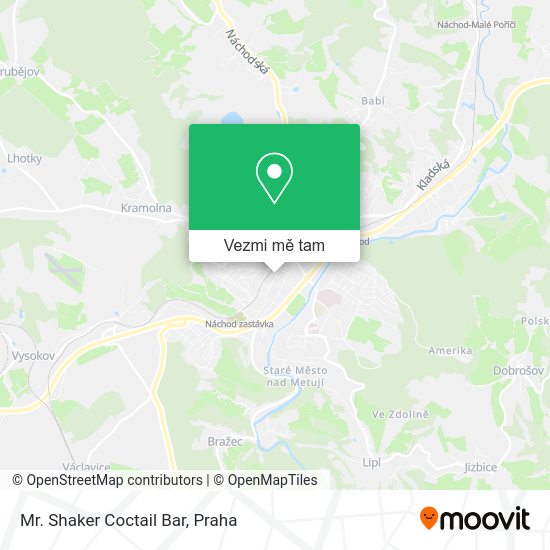 Mr. Shaker Coctail Bar mapa