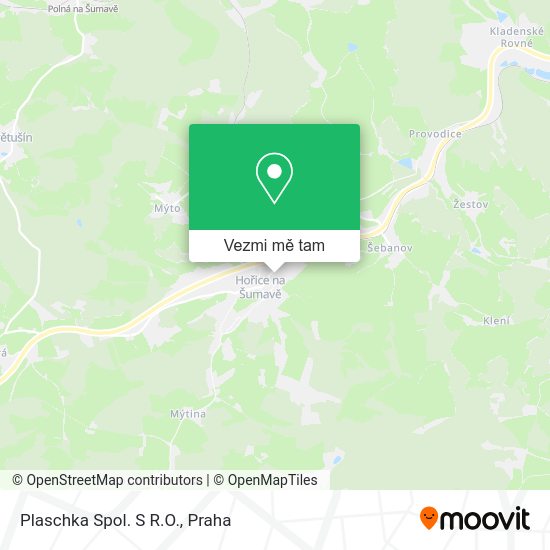 Plaschka Spol. S R.O. mapa