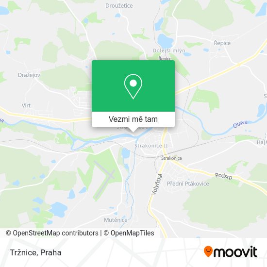 Tržnice mapa
