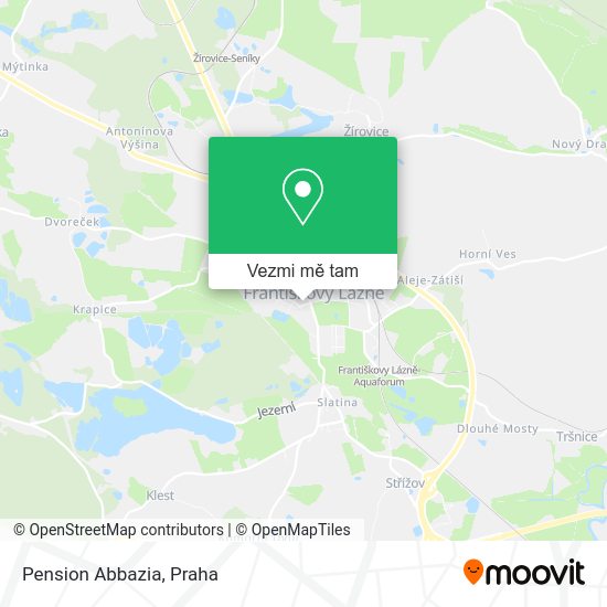 Pension Abbazia mapa
