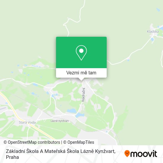 Základní Škola A Mateřská Škola Lázně Kynžvart mapa
