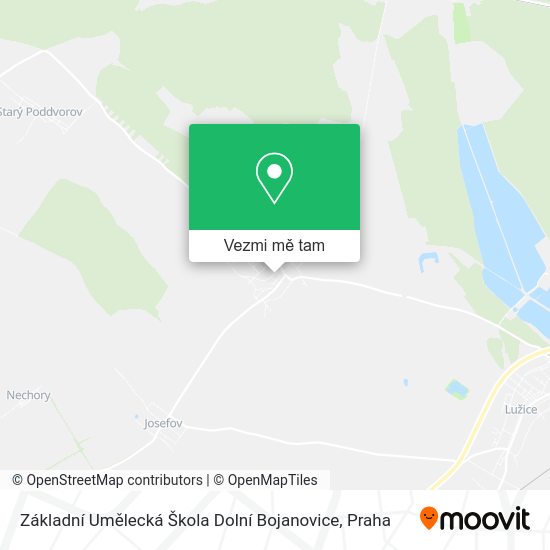 Základní Umělecká Škola Dolní Bojanovice mapa
