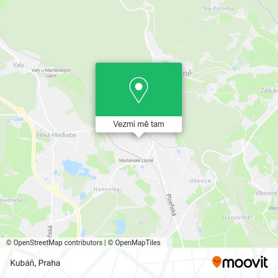 Kubáň mapa