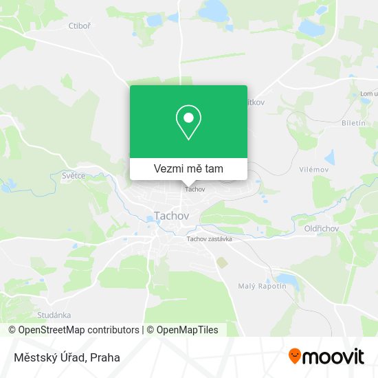 Městský Úřad mapa