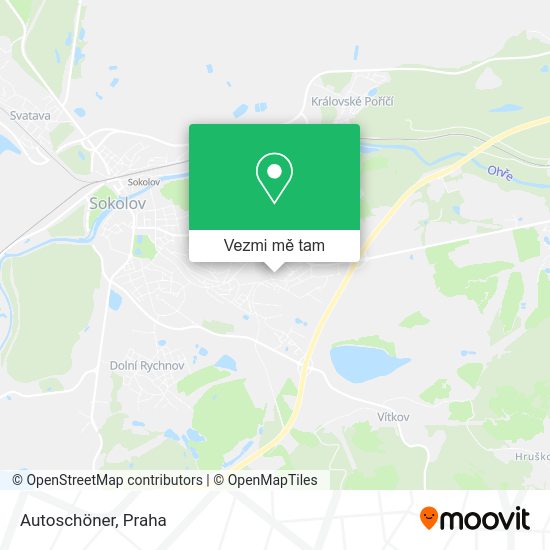 Autoschöner mapa