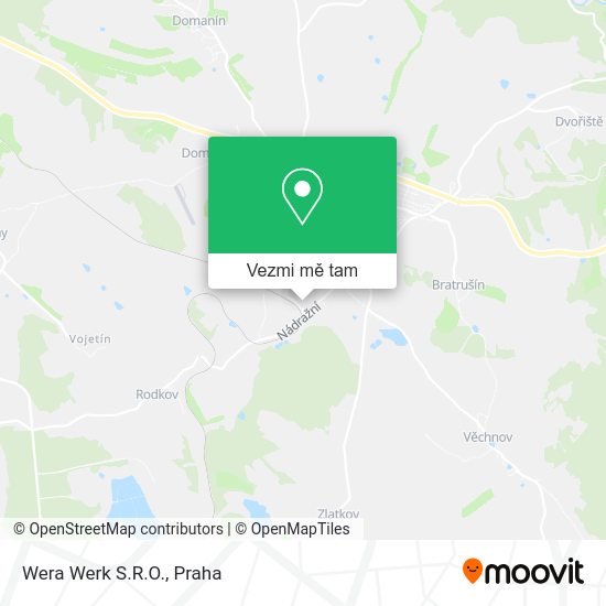Wera Werk S.R.O. mapa