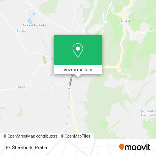 Fk Šternberk mapa