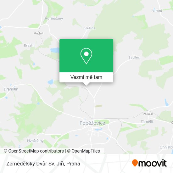 Zemědělský Dvůr Sv. Jiří mapa