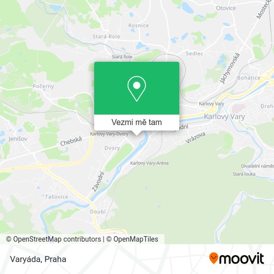 Varyáda mapa