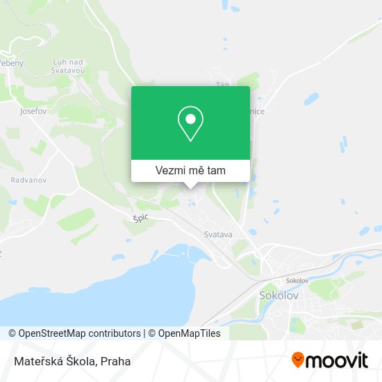 Mateřská Škola mapa