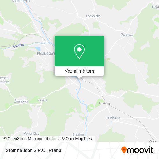 Steinhauser, S.R.O. mapa