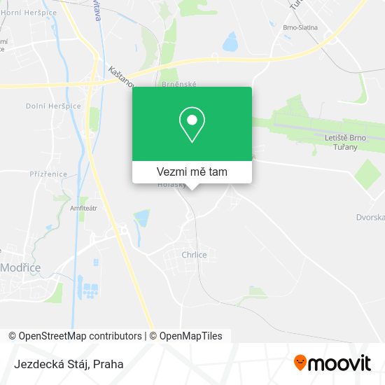 Jezdecká Stáj mapa