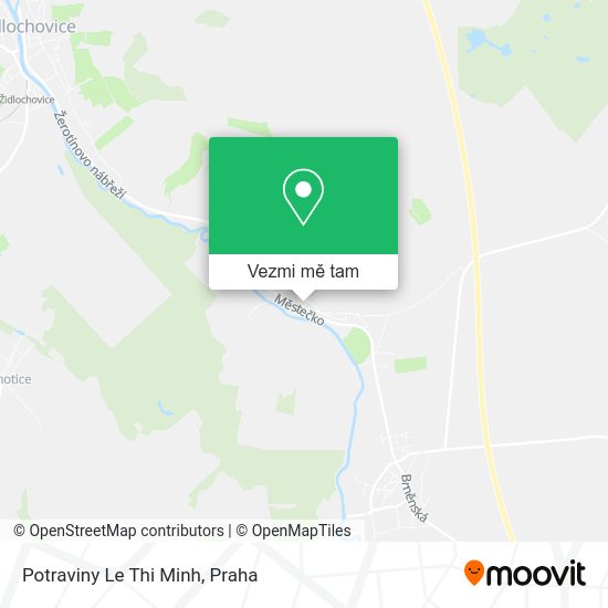 Potraviny Le Thi Minh mapa