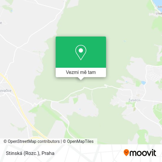 Stinská (Rozc.) mapa
