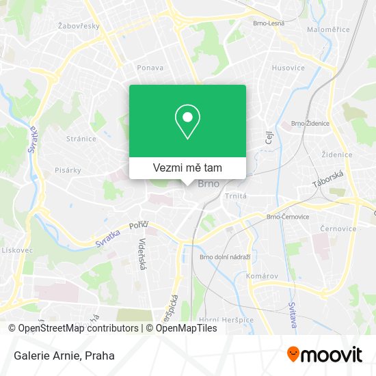 Galerie Arnie mapa