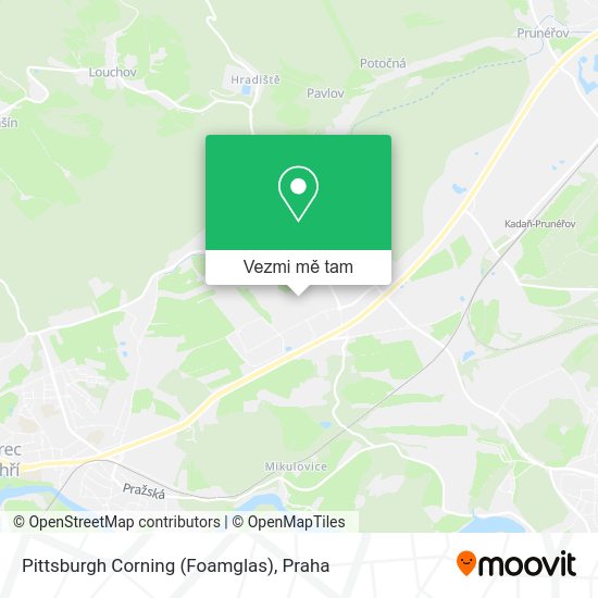 Pittsburgh Corning (Foamglas) mapa