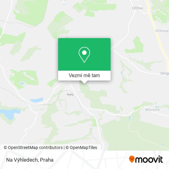 Na Výhledech mapa