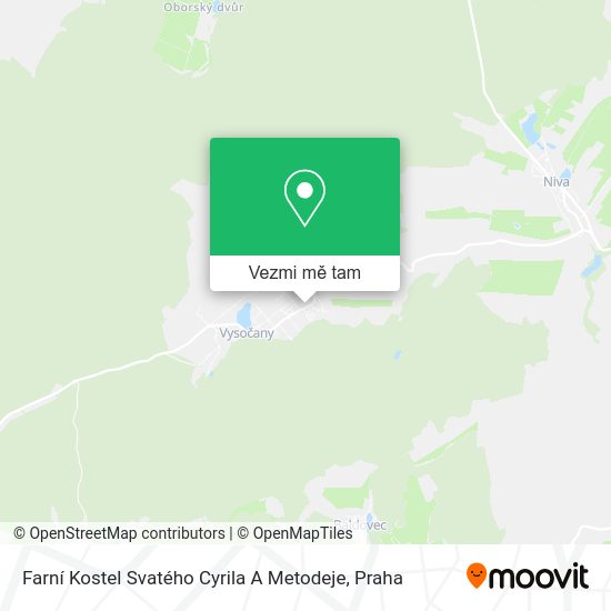 Farní Kostel Svatého Cyrila A Metodeje mapa