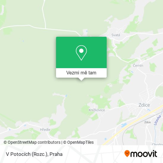 V Potocích (Rozc.) mapa