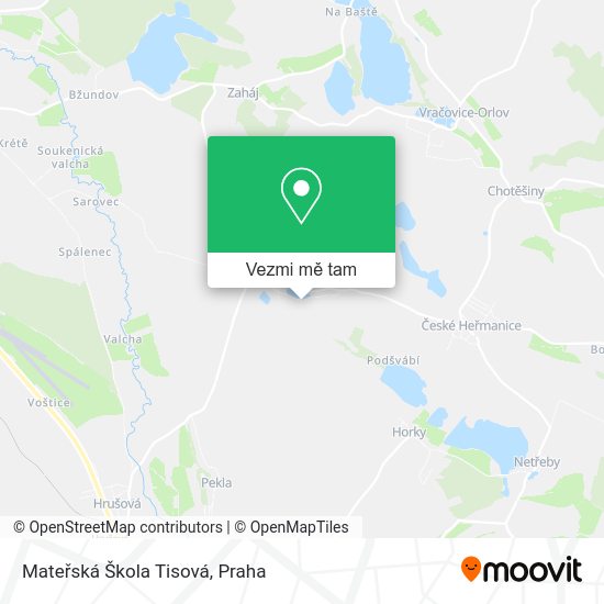 Mateřská Škola Tisová mapa